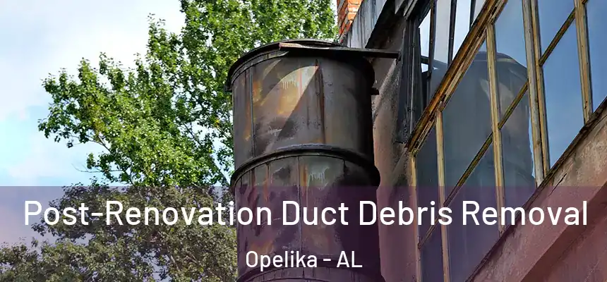  Post-Renovation Duct Debris Removal Opelika - AL